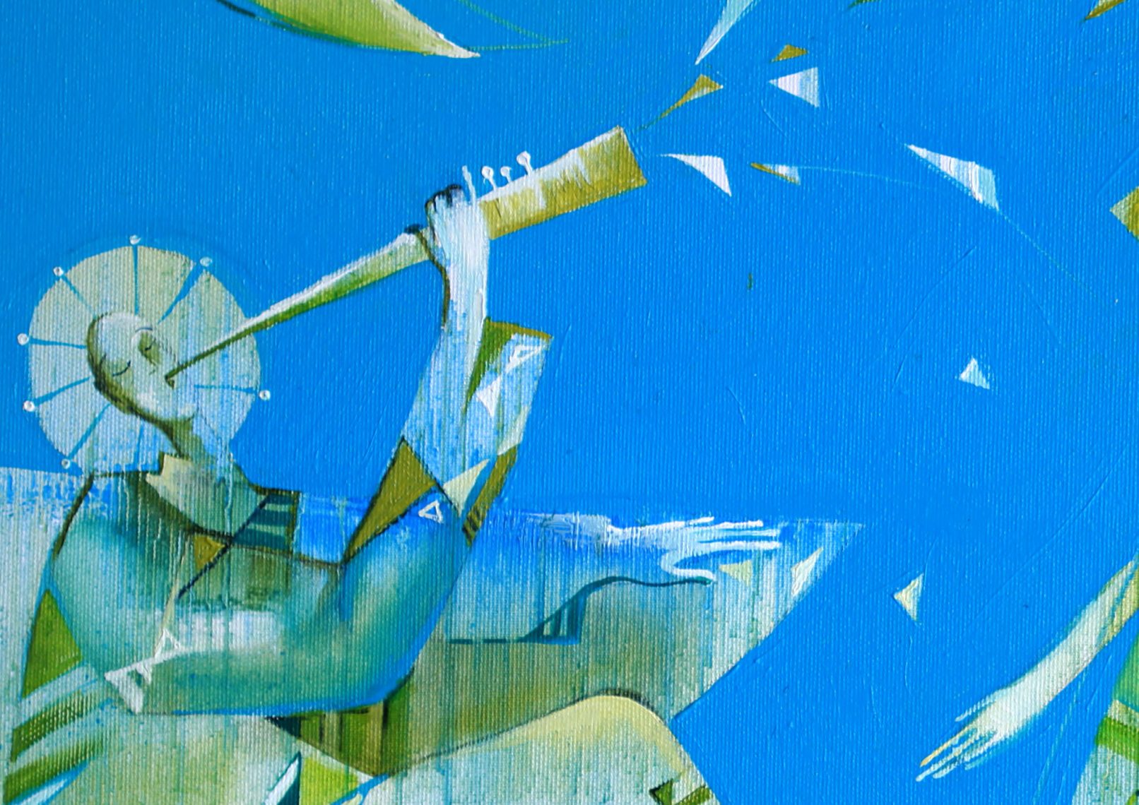 Öl/Leinwand Spiel für mich