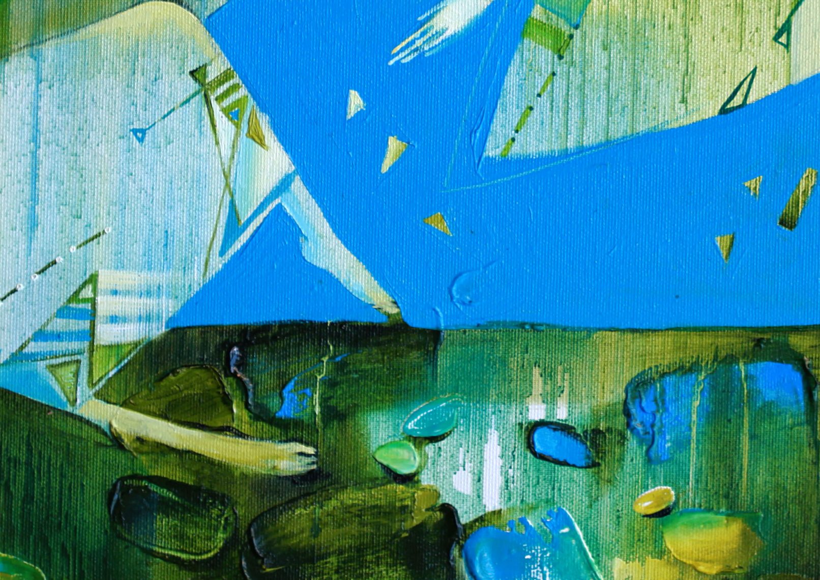 Öl/Leinwand Spiel für mich